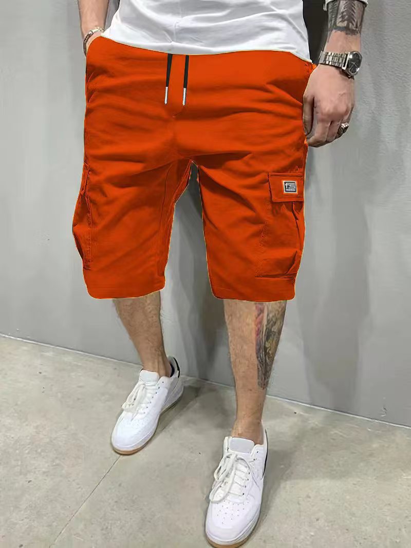 Men’s Casual Loose Multi-Pocket Cargo Work Pants